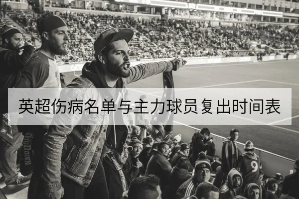 英超伤病名单与主力球员复出时间表